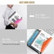 thumbnail image 2 of 12pack A4 Plastic File Folder,expandable A4 Expandable Punched Pockets For A4 Folders,with Snap Clo, 2 of 5