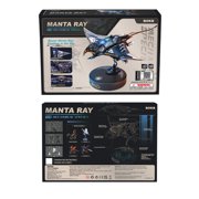 ROKR 3D Metal Model Kits Puzzle for Adults Kids, Electric Mechanical Toy, Assembly DIY Gift Plastic Craft Hobby for Men, Women (Manta Ray)