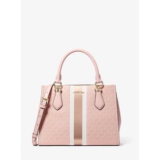 Michael Kors Mirella Medium Ombré Logo Tote Bag - Powder Blush