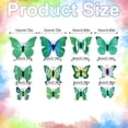 thumbnail image 3 of 12Pcs Artificial Butterfly Flower Stake Picks, Multicolor Simulation Butterfly Floral Arrangement Inserts, Garden Butterfly Decor Stems, DIY Vase Bouquet Butterfly Ornament Sticks for Decoration, 3 of 6