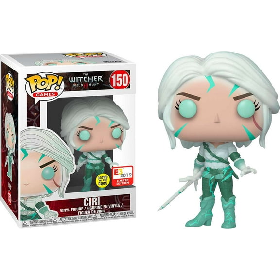 The Witcher Funko POP! Games Ciri Vinyl Figure [Glow-in-the-Dark]