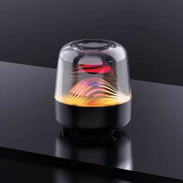 Altavoz Bluetooth L17 Manha con luz colorida, tarjeta enchufable, disco U, computadora, audio, mini, regalo creativo, subwoofer