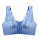 thumbnail image 5 of Sujetador ultrafino de talla grande con hebilla frontal y sin aro de acero, ajustable, para pecho grande, pequeño, transpirable, accesorio para fruncir el pecho, ropa interior para mujer, 5 of 6