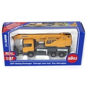 Siku 1859 Telescopic Crane Truck, 1:87 Scale, Yellow