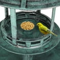 thumbnail image 4 of 51*51*106cm Plastic Round Birdbath with Solar Ligh Dark Green, 4 of 8