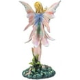 thumbnail image 6 of Ebros Fae Garden Meadows Blonde Fairy With Rainbow Lily Petals Dress & Gloves, 6 of 8