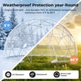 thumbnail image 2 of LAZZO 12x7 Ft Bubble Tent, Outdoor 360°View Garden Dome Tent with Ventilation Windows for Backyard, Patio and Greenhouse Use, 2 of 9