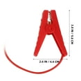 thumbnail image 2 of unbranded 2Ud Kit De Abrazaderas Para Cables Con Pinzas De Batería Para Arranque Confiable En Autos Colores Surtidos, 2 of 4