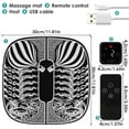 thumbnail image 2 of Foot Massager Mat - Electric Foot Massager Pad EMS Feet Massage Machine Portable Vibrating Foot Relax Mats with 6 Massage Modes and 19 Intensity Levels for Home and Office Use, 2 of 7