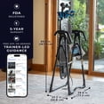 thumbnail image 6 of TEETER EP-560 Ltd. Inversion Table with Heat & Vibration Comfort Cushion, 300 lb Capacity, Designed & Patented in USA, 6 of 6