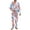 American Flag Stripes, variant on Rooster Chicken Sunflower Pattern Mens Pajamas Set Soft Notched Collar Pajamas for Men Long Sleeve Mens 2Piece Sleepwear with Pockets for Fall Winter, Large