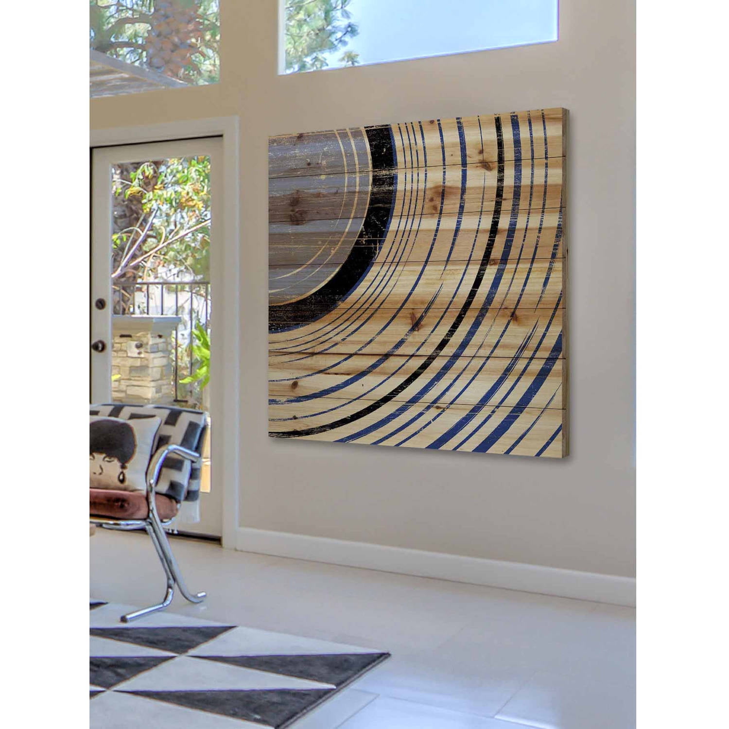 Marmont Hill - "Side Section" Painting Print on Natural Pine Wood