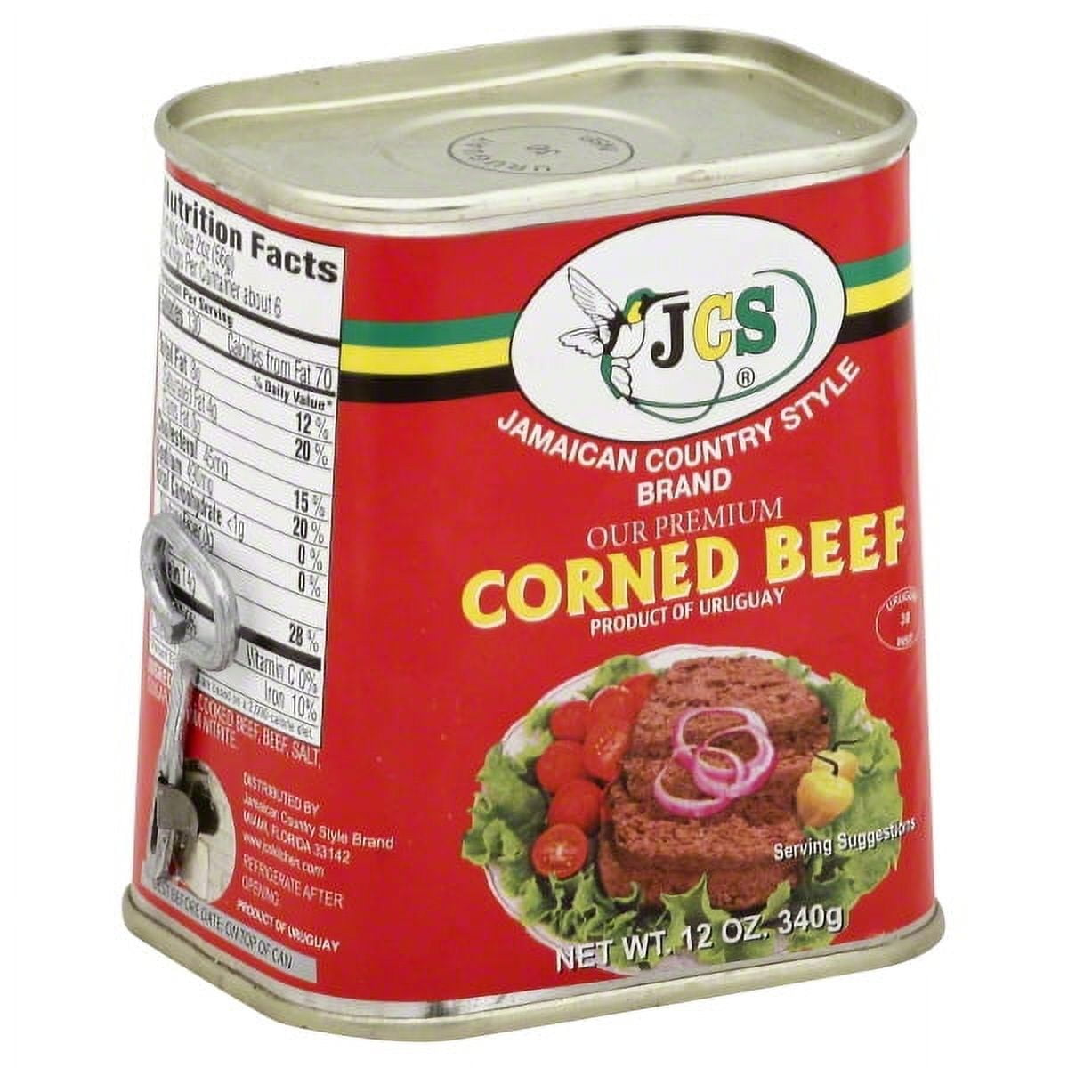 (2 pack) Jamaican Country Style Corned Beef