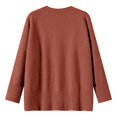 thumbnail image 2 of Aellinatey Women's Oversized Warm Knitted Sweater Long Sleeve Pullover Tops for Autumn, 2 of 9