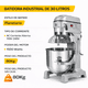 thumbnail image 3 of Batidora Industrial Planetaria 30 Litros Acero Inoxidable 1500W Amasadora Mezcladora 3 Velocidades Gutstark Industrial 1500 W Pedestal, 3 of 8