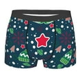 thumbnail image 4 of Goofa Christmas Printed Men's Boxer Briefs Underwear, Moisture-Wicking Underwear, Trunk,Soft and Breathable Cotton Underwear-Small, 4 of 9