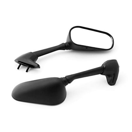 2005 Yamaha R6 Bolt - Krator Black Replacement Motorcycle Mirrors Left & Right For 2002 Yamaha YZF R6