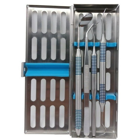 Redland Dental Examination Kit Blueline with Stainless Cassette (5 Pcs)