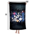 thumbnail image 2 of Blue Lock Gifts Beach Towel for Women Girl Birthday Inspired Fan Bath Outdoor Music Lover, 2 of 6