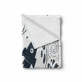 thumbnail image 2 of I Love You Soft Flannel Fleece Blanket, Celestial Love My Other Half Floating at top of Cloud Never Let Go Concept, Cozy Plush for Indoor and Outdoor Use, 60" x 80", Blue Grey White, by Ambesonne, 2 of 6