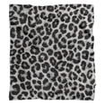 thumbnail image 5 of Cow Print Throw Blanket - Cozy and Soft Fleece Blankets for Bedroom Couch and Sofa - Gift for Woman Kid Girl Brown Leopard Pattern 50x60 Inches Bed Throw Blanket, 5 of 5