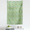 thumbnail image 1 of Plaid Tapestry, Traditional Argyle Pattern in Pastel Green Tones Checkered Striped Classical Design, Fabric Wall Hanging Decor for Bedroom Living Room Dorm, 5 Sizes, Multicolor, by Ambesonne, 1 of 1