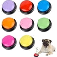 thumbnail image 1 of Voice Recording Button 30 Second Record Playback Pet Training Buzzer Funny Gag Gift 8 Pack, 1 of 7