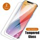 thumbnail image 2 of Protector de pantalla de vidrio templado para iPhone, 11, 12, 13, 14 Pro, XR, X, XS Max, 14, 12 Pro Max, Mini, 7, 8, 6, 6S Plus, SE, 2 unidades, 2 of 3