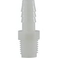 thumbnail image 1 of Midland Industries 33016W 0.5 x 0.37 in. Hose Barb x MIP Nylon Male Adapter, White, 1 of 1
