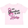 thumbnail image 3 of Inktastic My Grandma is My Hero Breast Cancer Awareness Boys or Girls Toddler T-Shirt, 3 of 5