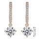 thumbnail image 3 of Luz Accesorios Pequeños Pendientes de moda Temperamento Pendientes Cute Zircon Pendientes de las mujeres, 3 of 6
