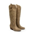 thumbnail image 3 of DREAM PAIRS Womens Knee High Boots Cowboy Cowgirl Pull On Embroidered Western Boots, 3 of 8