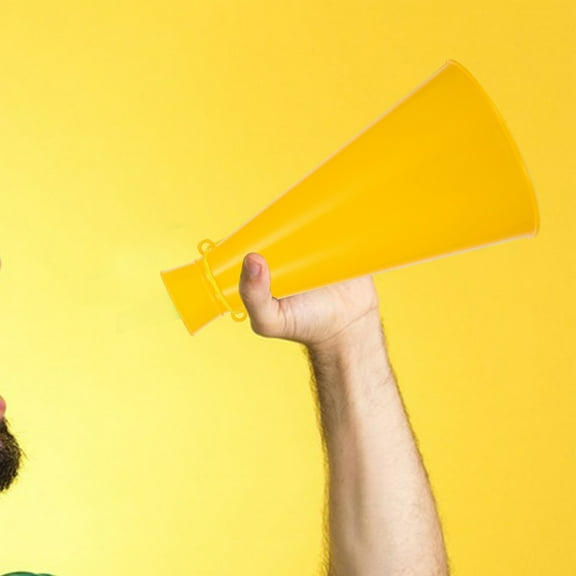 LEXSOMEO 6Pcs Cheer Megaphone Portable Megaphone for Sports Party Atmosphere Prop