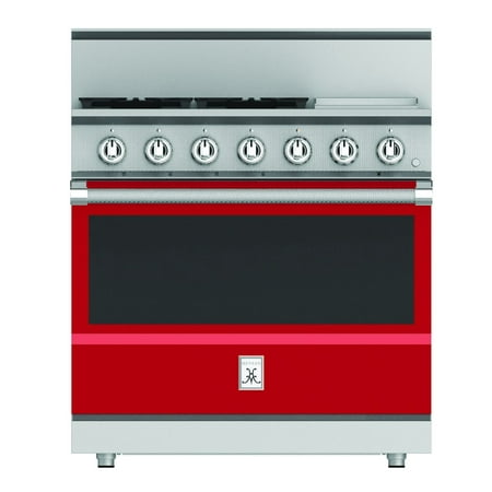 Hestan Krg364gd-Lp Krg Series 36" Wide 5.4 Cu. Ft. Free Standing Liquid Propane Gas Range