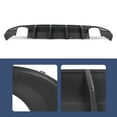 thumbnail image 5 of Rear Diffuser Bumper Lip PP Fit for 2015-2023 Dodge Charger SRT Black Rear Body Splitter Valance, 5 of 10