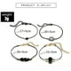 thumbnail image 4 of Pulseras De Mujer Pulseras Ajustables Pulseras Trenzadas Hechas A Mano Para Novia Esposa Madre Amigos 4 Piezas Methold AP005725-00, 4 of 6