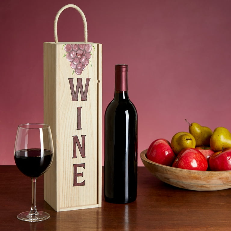 Wooden 2024 wine crate