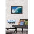 thumbnail image 2 of Surfing - Rolling Wave Wall Poster, 14.725" x 22.375", Framed, 2 of 3