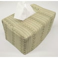 thumbnail image 4 of Striped Vines Tissue Box Cover by Penny's Needful Things (Tall Rectangle) (Yellow), 4 of 4