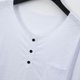 thumbnail image 5 of pstuiky Camisas suaves de manga larga para hombre, Camisa de capa base de ejercicio de manga larga para hombre, informal, con cuello redondo, bolsillos y botones, de colores sólidos m, 5 of 9
