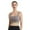 Light Gray, variant on KHONTS Women's Longline U-Back Sports Bras Scoop Neck Padded Yoga Workout Wireless Tank Tops Orange XL
