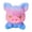 Powder blue, variant on CEORPER Fun 3D Printed Pig Decoration In Bright Orange Pink Blue And Green