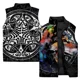 thumbnail image 3 of Chaleco de invierno de moda para hombre, chaquetas para hombre, chalecos con estampado gráfico de león y lobo para hombre, ropa para hombre 2024, ropa de calle Harajuku, viento frío, 3 of 4