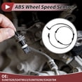 thumbnail image 2 of Sensor de velocidad de rueda ABS Unique Bargains Trasero Izquierdo Derecho Sensor ABS Sistema de frenos antibloqueo No. 51987029/53479013/519870290/53420784 para Jeep Compass 2018-2023, 2 of 7