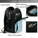 thumbnail image 4 of Balery Golf Balls 1 Mochila con carga USB para hombre y mujer - Mochila impermeable y antirrobo para laptop con puerto USB para viajes, trabajo, 4 of 7