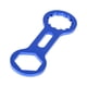 thumbnail image 3 of Llave para tapas de horquilla delantera de bicicleta de montaña, suspensiones, extractor de llave de horquilla de aluminio Azul, 3 of 9