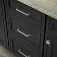 thumbnail image 2 of Liberty Hardware P34938-C Soft Modern 5" Center To Center Handle Cabinet Pull - Black, 2 of 7