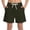 Army Green, variant on Scyoekwg Boys Shorts Baggy Pants Summer Fashion Solid Color Comfy Elastic Waistband Drawstring Swimming Trunks Beach Shorts Casual Green 12-13 Years