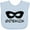 AE-Light Blue, variant on Inktastic Sidekick Kids Superhero Mask Boys or Girls Baby Bib