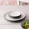 thumbnail image 3 of Brown Ceramic Mini Dinner Plates, 4-Piece Set, 6.25-Inch, 3 of 4